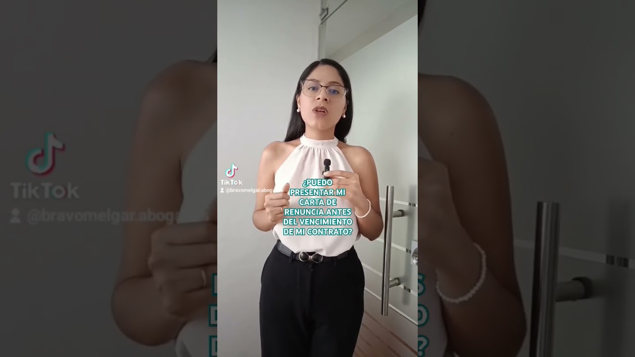 carta de renuncia en periodo de prueba