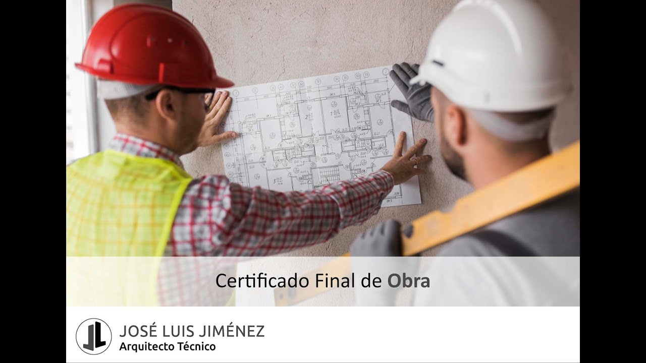 certificación final de obra y liquidación