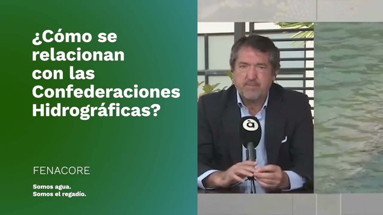 de quien dependen las confederaciones hidrograficas