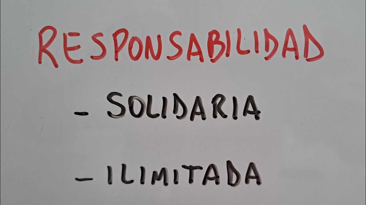 diferencia entre responsabilidad subsidiaria y solidaria