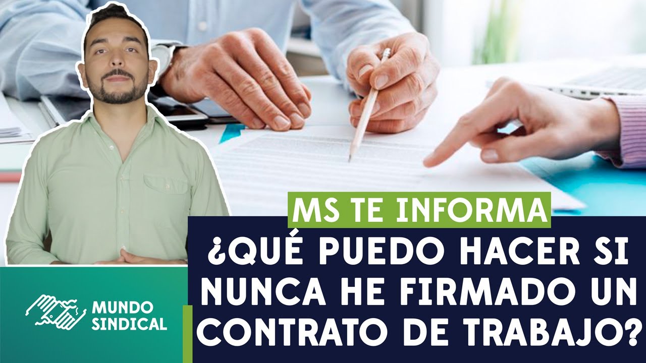 estoy dada de alta pero no he firmado contrato