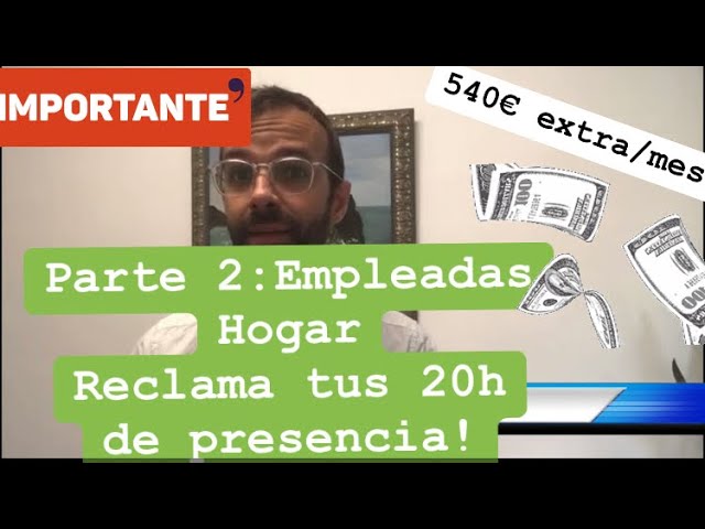 horas de presencia empleada de hogar