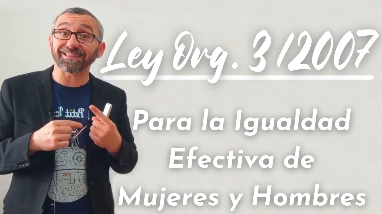ley de igualdad entre mujeres y hombres de madrid vigente