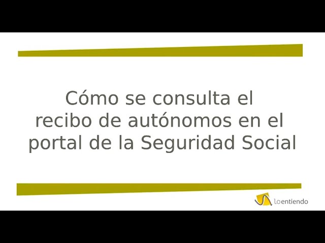 no me han cobrado el recibo de autonomo