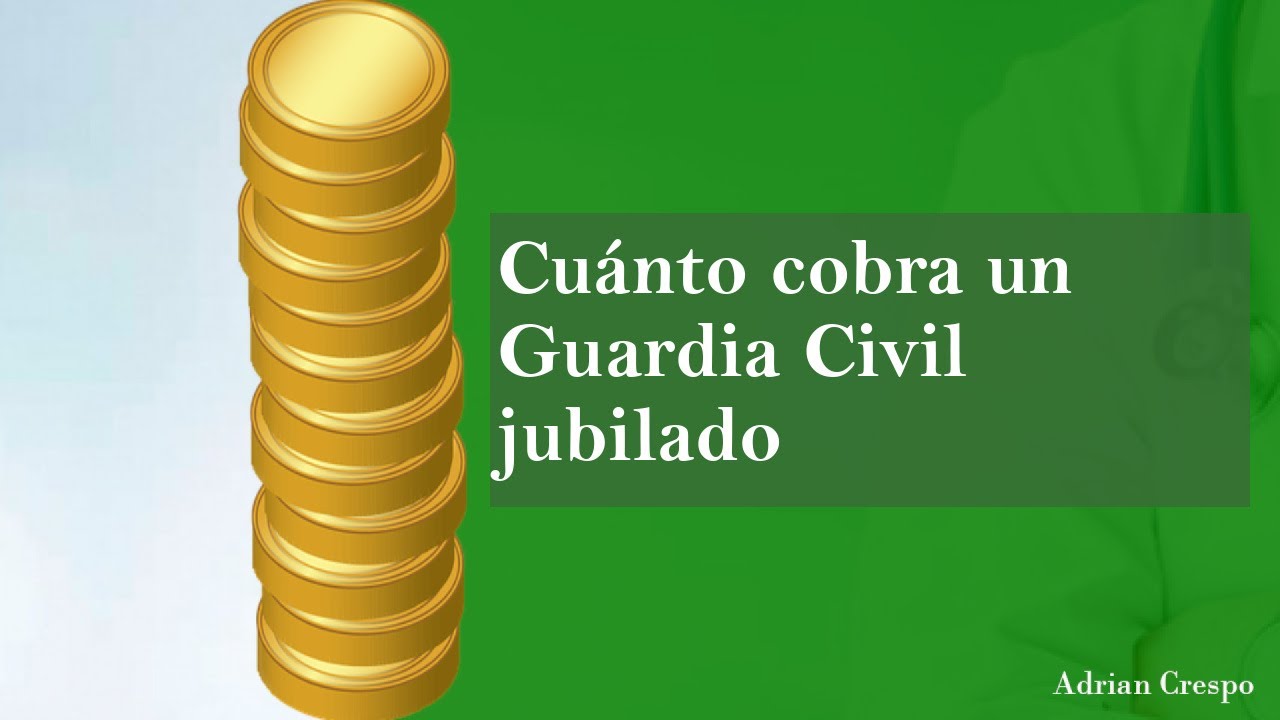 a qué edad se jubila un guardia civil