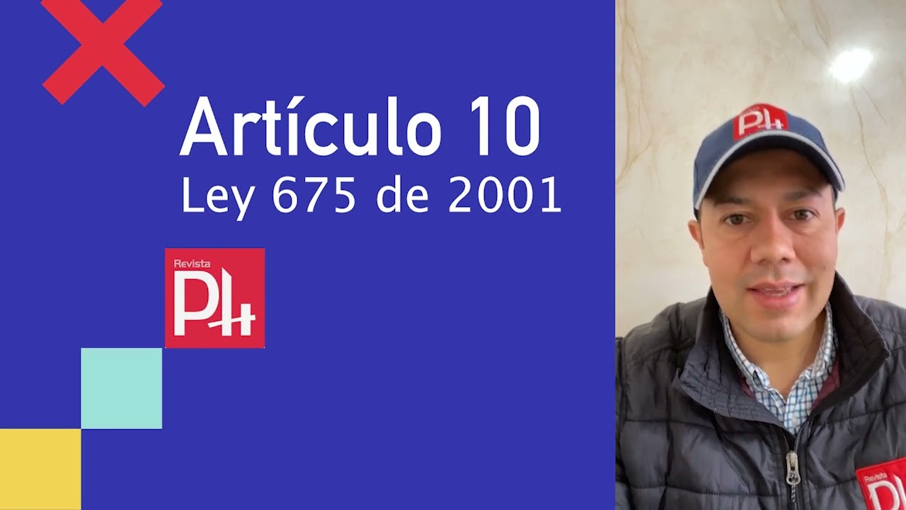 articulo 10 de la ley de propiedad horizontal