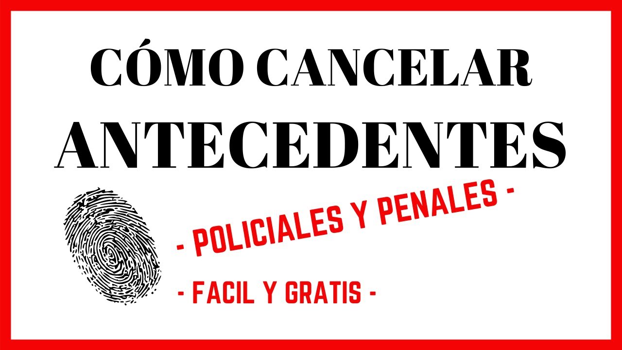 cancelación antecedentes penales por violencia de género