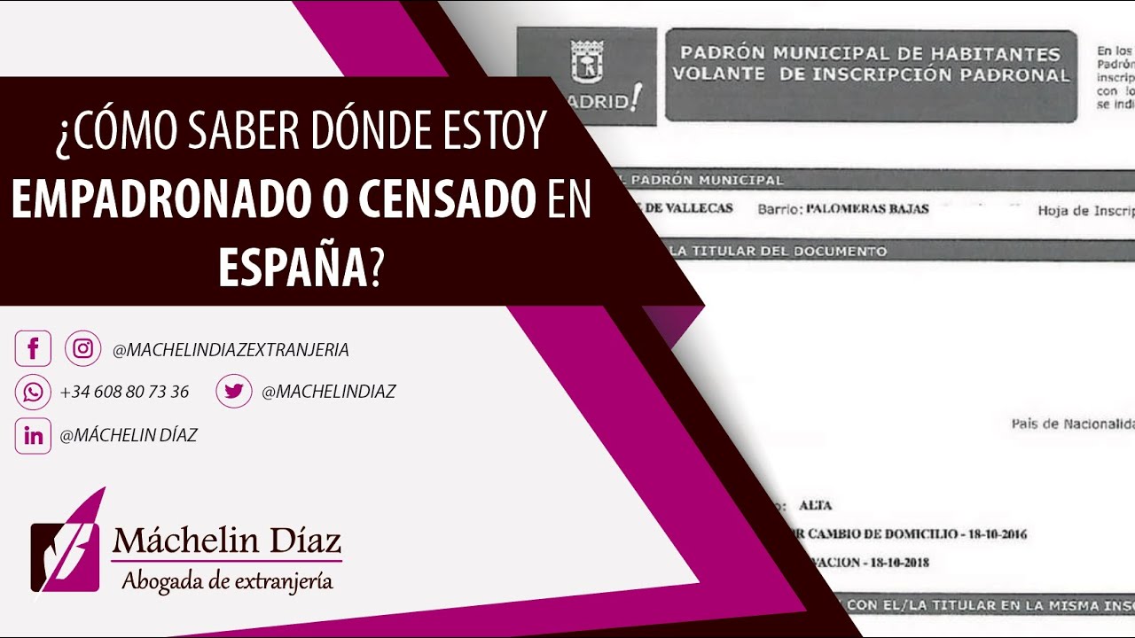 como saber si estoy empadronado en barcelona