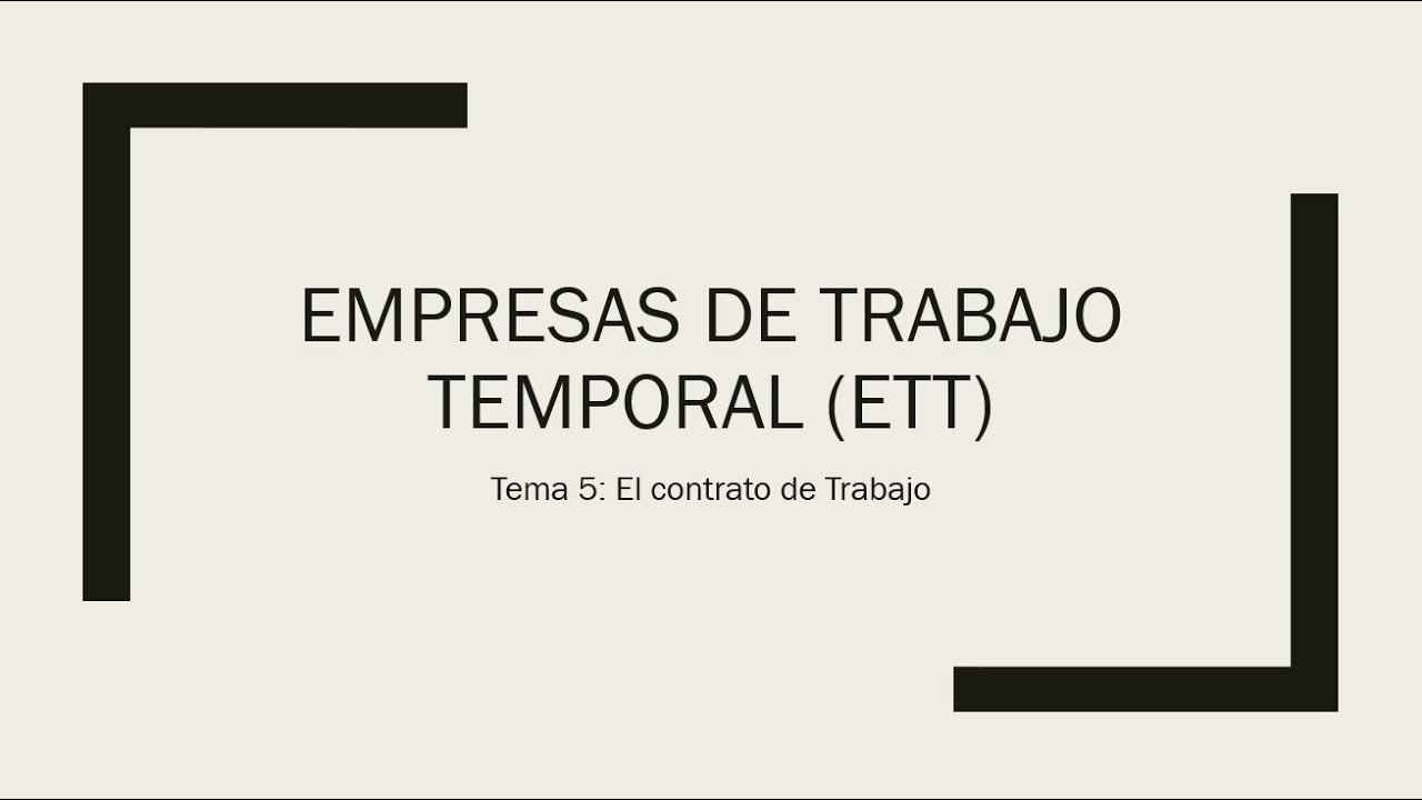 convenio colectivo estatal de empresas de trabajo temporal
