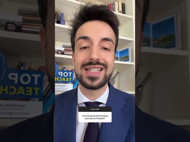 cuando te tienen que pagar el finiquito