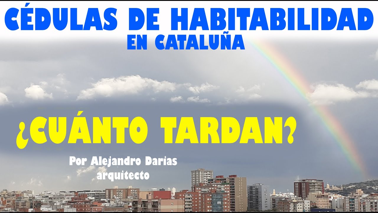 cuanto tarda la cedula de habitabilidad