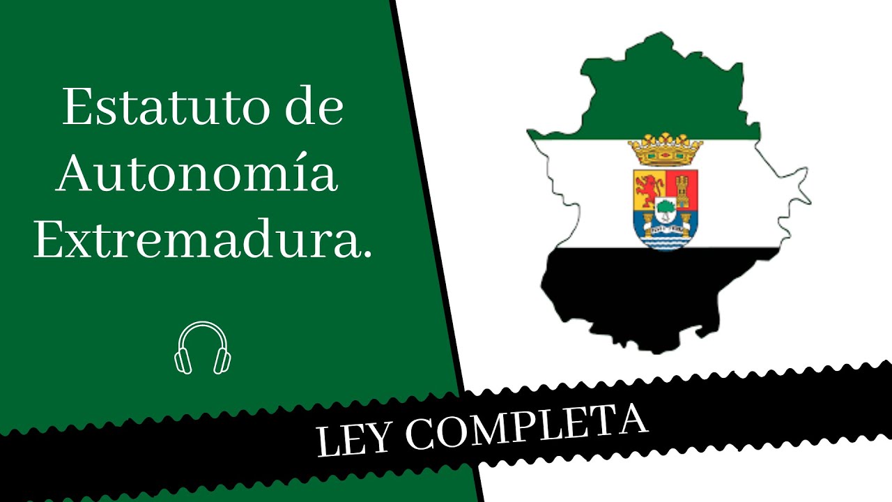 esquemas estatuto de autonomía de extremadura
