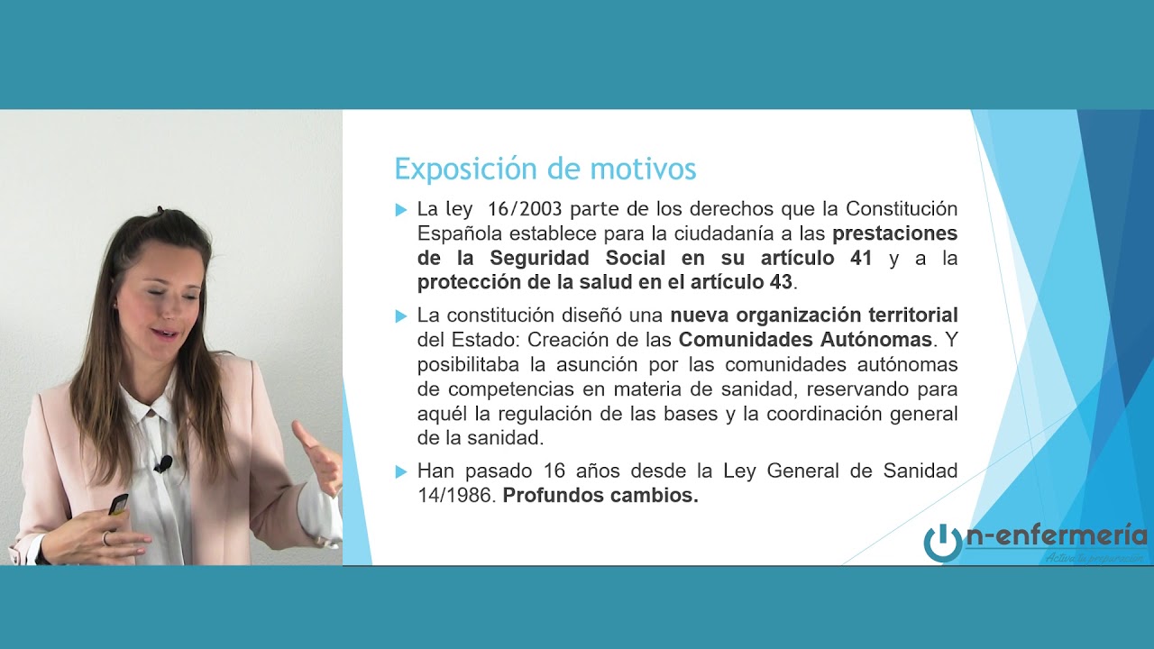 ley de cohesion y calidad del sns