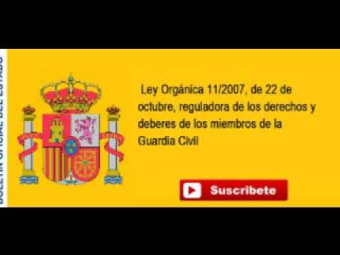 orden general 11 2007 bajas guardia civil