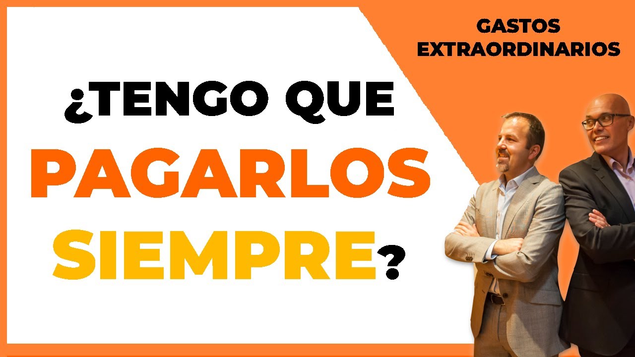 plazo para pagar gastos extraordinarios hijos