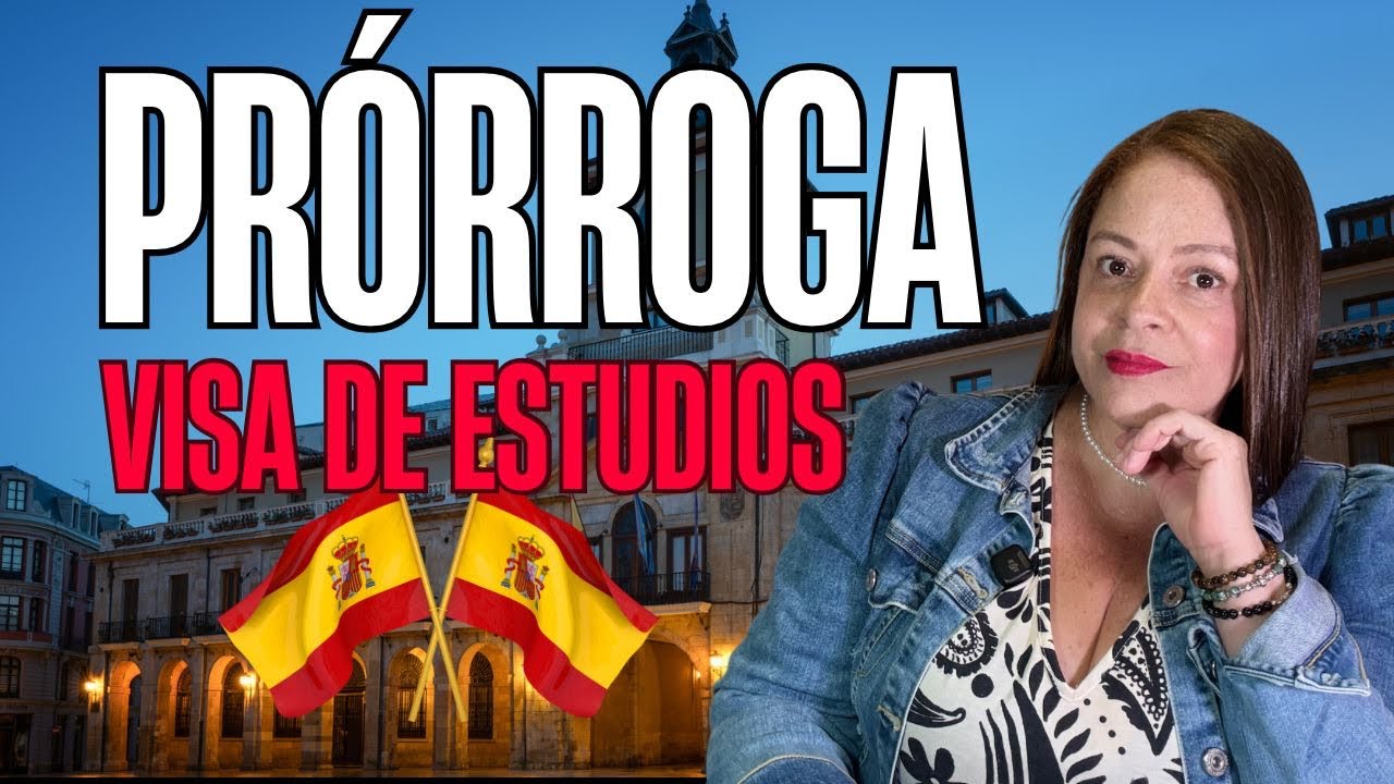 prórroga de estancia por estudios online