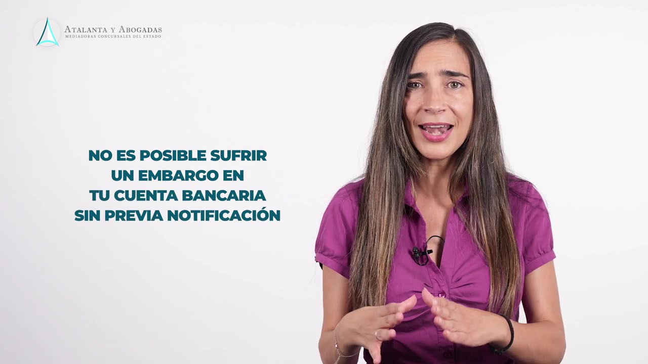 pueden embargar una cuenta si soy autorizado