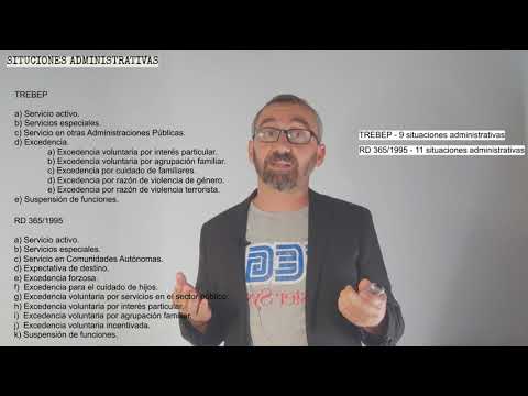 situación administrativa de los funcionarios en prácticas