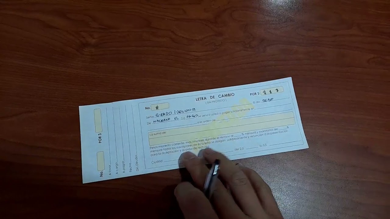 timbres de la letra de cambio